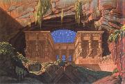 Karl friedrich schinkel the temple of lsis and osiris oil painting reproduction